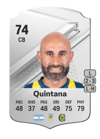 Carlos Quintana Rare 74 OVR