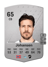 Sondre Solholm Johansen Common 65 OVR