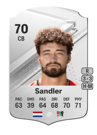 Philippe Sandler Rare 70 OVR