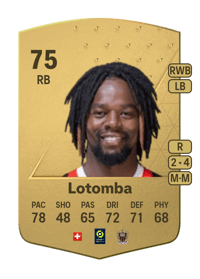 Jordan Lotomba Common 75 OVR