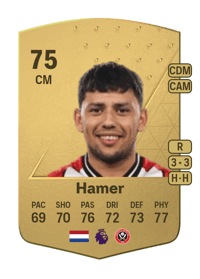 Gustavo Hamer Common 75 OVR