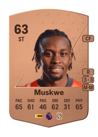 Admiral Muskwe Common 63 OVR