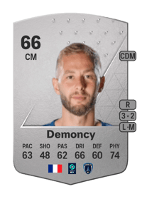 Yohan Demoncy Common 66 OVR