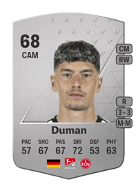 Taylan Duman Common 68 OVR
