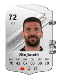 Filip Stojković Rare 72 OVR