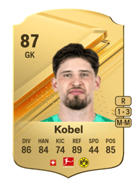 Gregor Kobel Rare 87 OVR