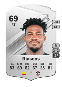 Brayan Riascos Rare 69 OVR