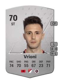Giacomo Vrioni Common 70 OVR