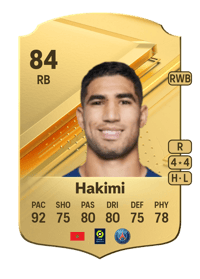 Achraf Hakimi Rare 84 OVR