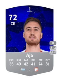 José Aja CONMEBOL Sudamericana 72 OVR