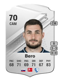 Matúš Bero Rare 70 OVR