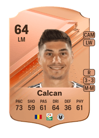 Andreias Calcan Rare 64 OVR