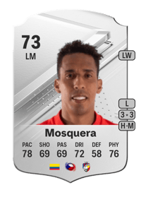 Jhon Mosquera Rare 73 OVR