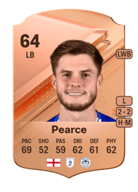 Tom Pearce Rare 64 OVR