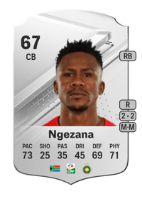Siyabonga Ngezana Rare 67 OVR