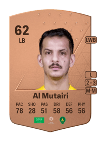 Bandar Al Mutairi Common 62 OVR
