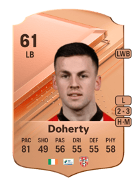 Ben Doherty Rare 61 OVR
