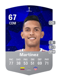 Homer Martínez CONMEBOL Sudamericana 67 OVR