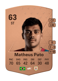 Matheus Pato Common 63 OVR