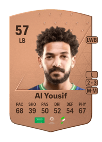 Abdullah Al Yousif Common 57 OVR