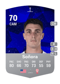 Joel Soñora CONMEBOL Sudamericana 70 OVR