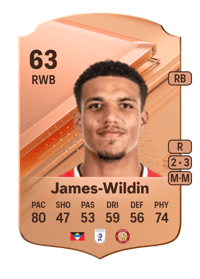 Luther James-Wildin Rare 63 OVR