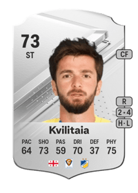 Giorgi Kvilitaia Rare 73 OVR