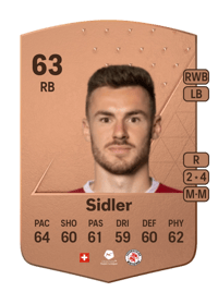 Silvan Sidler Common 63 OVR
