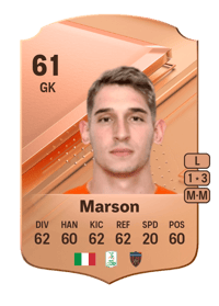 Leonardo Marson Rare 61 OVR