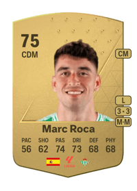 Marc Roca Common 75 OVR