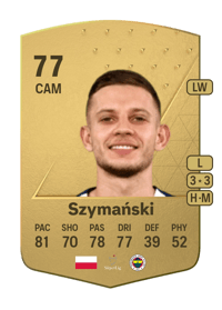 Sebastian Szymański Common 77 OVR