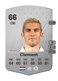 Pelle Clement Common 66 OVR