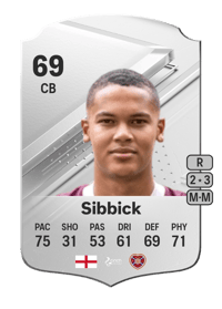 Toby Sibbick Rare 69 OVR