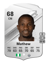 Ifeanyi Mathew Rare 68 OVR