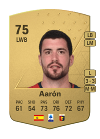 Aarón Common 75 OVR