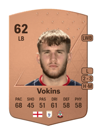 Jake Vokins Common 62 OVR
