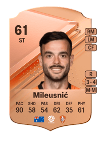 Nikola Mileusnić Rare 61 OVR
