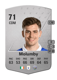 Jayson Molumby Common 71 OVR