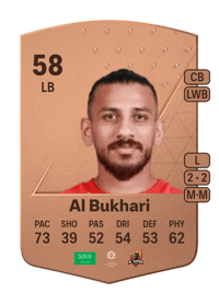 Abdulelah Al Bukhari Common 58 OVR