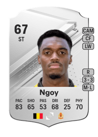 Julien Ngoy Rare 67 OVR