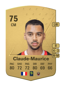 Alexis Claude-Maurice Common 75 OVR