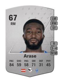 Kelvin Arase Common 67 OVR