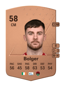 Aaron Bolger Common 58 OVR