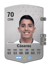 Santiago Cáseres Common 70 OVR