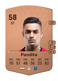 Ishan Pandita Common 58 OVR