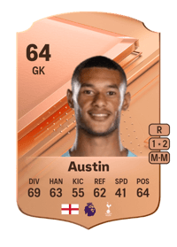 Brandon Austin Rare 64 OVR