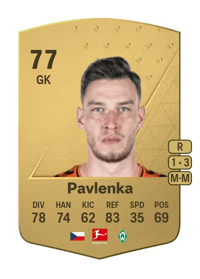 Jiří Pavlenka Common 77 OVR