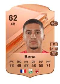 Quentin Bena Rare 62 OVR