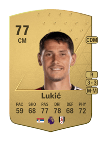Saša Lukić Common 77 OVR