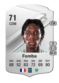 Lamine Fomba Rare 71 OVR